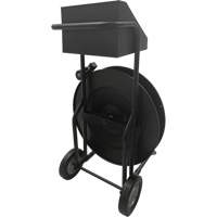 Strapping Dispenser, Polyester/Steel/Polypropylene Straps, 16"/8" Core Dia., 3"/8"/6" Roll Width Helyx Safety & Industrial Supplies
