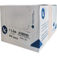 Sacs de la s&eacute;rie SR pour l'emballage alimentaire en vrac, Dessus ouvert, 8" x 5", 0,85 mil Helyx Safety & Industrial Supplies