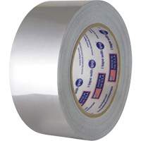 Ruban autocollant argent&eacute; en feuille d'aluminium, &eacute;paisseur 3 mils, 25,4 mm (1") x 54,86 m (180') Helyx Safety & Industrial Supplies