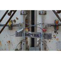 High Security Security Seal, 12", Metal, Cable Seal Helyx Safety & Industrial Supplies