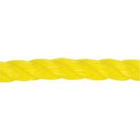 Corde jaune tress&eacute;e 1/2", Polypropyl&egrave;ne, 335' Helyx Safety & Industrial Supplies