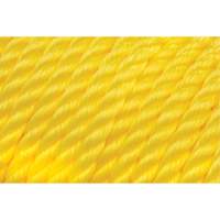 Corde jaune tress&eacute;e 1/2", Polypropyl&egrave;ne, 335' Helyx Safety & Industrial Supplies