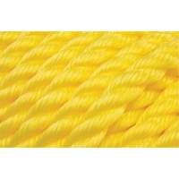 Corde jaune tress&eacute;e, Polypropyl&egrave;ne, 144' Helyx Safety & Industrial Supplies