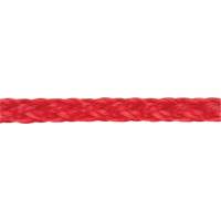 Corde rouge tress&eacute;e, Polypropyl&egrave;ne, 500' Helyx Safety & Industrial Supplies