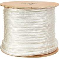 Corde blanche tress&eacute;e, Nylon, 250' Helyx Safety & Industrial Supplies