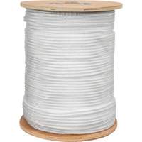 Corde blanche tress&eacute;e, Nylon, 250' Helyx Safety & Industrial Supplies
