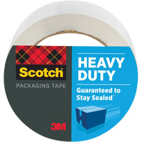 Scotch&reg; Heavy Duty Shipping Packaging Tape 3850, Hot Melt Adhesive, 48 mm (1-22/25") x 50 m (164') Helyx Safety & Industrial Supplies