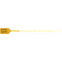 Standard-Duty Security Seal, 9", Plastic, Pull-Through Helyx Safety & Industrial Supplies