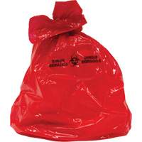 Sacs &agrave; d&eacute;chets, Biorisque, 38" lo x 30" la, 2 mils Helyx Safety & Industrial Supplies