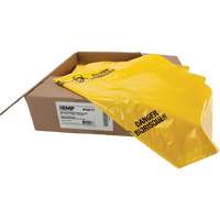 Sacs &agrave; d&eacute;chets, Biorisque, 38" lo x 30" la, 2 mils Helyx Safety & Industrial Supplies