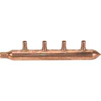 Four Branch Manifold, 3/4" Dia., Copper Helyx Safety & Industrial Supplies