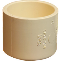 Flowguard Gold&reg; Pipe Cap, 1/2", Standard, CPVC Helyx Safety & Industrial Supplies