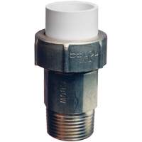 Raccord union, 1" x 3/4", Laiton/PVC-C, Embout femelle x PEX cannel&eacute; Helyx Safety & Industrial Supplies