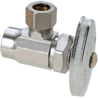 Robinet d&eacute;querre &agrave; compression nominale 1/2" BrassCraft Helyx Safety & Industrial Supplies
