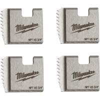 Matrices de tuyauterie portables NPT, Pour tuyau de 3/4", Acier rapide Helyx Safety & Industrial Supplies