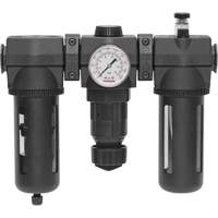 Filter, Regulator & Lubricator Modulair 400 with Manual Drain & Standard Bowl, 3/4" NPTF Helyx Safety & Industrial Supplies