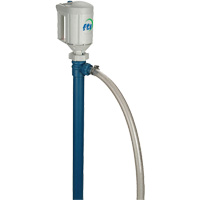 Pompe pour baril PFP, Polypropyl&egrave;ne/PVDF, 22 gal./min/40 gal./min Helyx Safety & Industrial Supplies