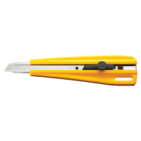 Couteau de pr&eacute;cision, 9 mm, Argent, Prise en Plastique Helyx Safety & Industrial Supplies