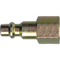 Automatic One-Handed Quick Disconnect, Brass, 3/8" x 1/4" Helyx Safety & Industrial Supplies