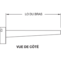 Cantilever Column, Double, 4" W x 10' H Helyx Safety & Industrial Supplies