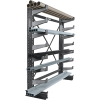 SUPPORT PORTE-A-FAUX QUICK TREE SIMPLE 3' BASE, Un c&ocirc;t&eacute;, Bras de 14", 36" la x 84" h, Capacit&eacute; 1000 lb Helyx Safety & Industrial Supplies
