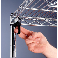 &eacute;tag&egrave;res super ajustables Super Erecta, Ensemble de Ajout, 5 Tablettes, 36" la x 86-5/8" h x 24" p Helyx Safety & Industrial Supplies