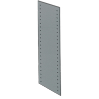 Slotted Angle End Panel, 84" H, 18" D, Galvanized Steel Helyx Safety & Industrial Supplies