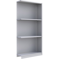 Interlok Shelving Unit, Steel, Boltless, 800 lbs. Capacity, 36" W x 76" H x 24" D Helyx Safety & Industrial Supplies
