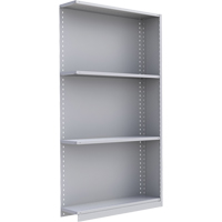 &eacute;l&eacute;ment de rayonnage Interlok, Acier, Sans boulons, Capacit&eacute; 450 lb, 48" la x 88" h x 24" p Helyx Safety & Industrial Supplies