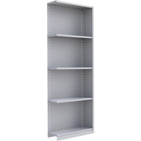 Interlok Shelving Unit, Steel, Boltless, 800 lbs. Capacity, 36" W x 100" H x 24" D Helyx Safety & Industrial Supplies
