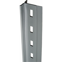 Montant en T pour rayonnage enclenchable Interlok, Acier, Hauteur 112" Helyx Safety & Industrial Supplies