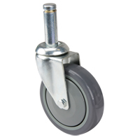 Roulette pour &eacute;tag&egrave;re en treillis chromat&eacute; Helyx Safety & Industrial Supplies