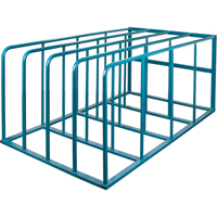 Standard Vertical Sheet Racks, 84" W x 50" D x 36-3/4" H, 4000 lbs. Capacity Helyx Safety & Industrial Supplies