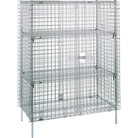 Chariots de s&eacute;curit&eacute;, Tiers 4, 38-1/2" la x 66-13/16" h x 21-1/2" p Helyx Safety & Industrial Supplies