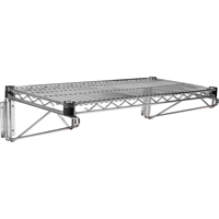 Direct Wall Mount for Chromate Wire Shelving Helyx Safety & Industrial Supplies