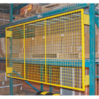 Pallet Back Rack Guards, 144" W x 48" H, 6" Brackets Helyx Safety & Industrial Supplies