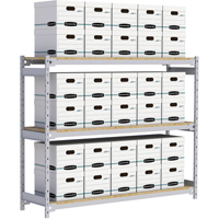 &eacute;tag&egrave;re-classeur de grande largeur, Acier, 3 Tablettes, 72" la x 18" p x 60" h Helyx Safety & Industrial Supplies