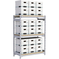&eacute;tag&egrave;re-classeur de grande largeur, Acier, 3 Tablettes, 42" la x 18" p x 60" h Helyx Safety & Industrial Supplies