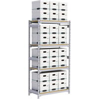 &eacute;tag&egrave;re-classeur de grande largeur, Acier, 4 Tablettes, 42" la x 18" p x 84" h Helyx Safety & Industrial Supplies