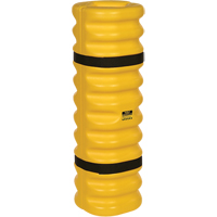 Protecteur de colonne, Ouverture int&eacute;rieure 4" x 6", 13" lo x 13" la x 42" h, Jaune Helyx Safety & Industrial Supplies