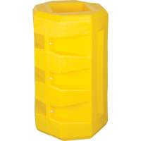 Protecteurs de colonne, Ouverture int&eacute;rieure 6-1/4" x 6-1/4", 23-1/2" lo x 23-1/2" la x 39-1/2" h, Jaune Helyx Safety & Industrial Supplies