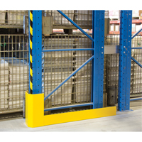 Racking Aisle Protectors, 3" W x 50" L x 16" H, Safety Yellow Helyx Safety & Industrial Supplies