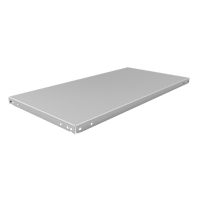 Tablette &agrave; corni&egrave;re perfor&eacute;e, Acier galvanis&eacute;, 36" la x 18" p Helyx Safety & Industrial Supplies