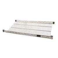 Wire Slanted Shelf, 18" W x 36" D, 400 lbs. Capacity Helyx Safety & Industrial Supplies
