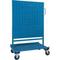 Support combin&eacute; bac/panneau perfor&eacute;, &agrave; deux c&ocirc;t&eacute;s, 38" la x 24-1/2" p x 55" h Helyx Safety & Industrial Supplies