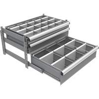 Cabinet d'entreposage &agrave; tiroirs int&eacute;gr&eacute; Interlok Helyx Safety & Industrial Supplies