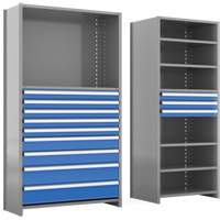 Cabinet d'entreposage &agrave; tiroirs int&eacute;gr&eacute; Interlok Helyx Safety & Industrial Supplies
