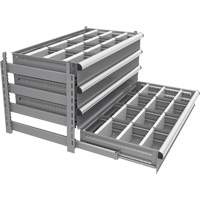 Cabinet d'entreposage &agrave; tiroirs int&eacute;gr&eacute; Interlok Helyx Safety & Industrial Supplies