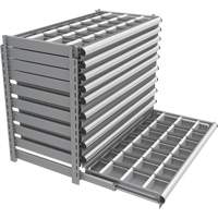 Cabinet d'entreposage &agrave; tiroirs int&eacute;gr&eacute; Interlok Helyx Safety & Industrial Supplies
