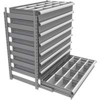 Cabinet d'entreposage &agrave; tiroirs int&eacute;gr&eacute; Interlok Helyx Safety & Industrial Supplies